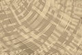 Sepia abstract halftone texture with fine dots and gradient blending Royalty Free Stock Photo